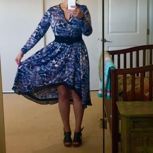 Simply Vera Hi-Lo Dress -sz M